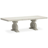 Arlendyne Antique White Dining Extension Table Base