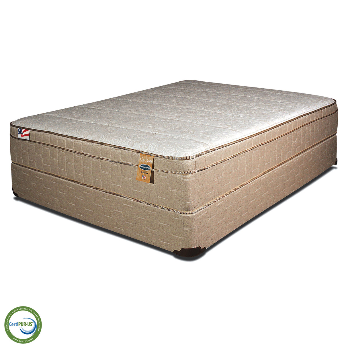 Genesis 13" Euro Pillow Top Mattress