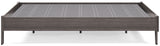 Brymont Dark Gray Queen Platform Bed