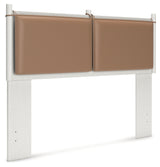 Aprilyn White Queen Panel Headboard