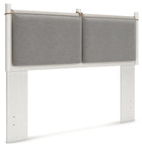 Aprilyn White Queen Panel Headboard