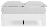 Piperton White Full Platform Bed