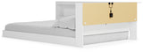 Piperton Full Bookcase Storage Bed