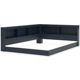 Simmenfort Bookcase Storage with Side Rail