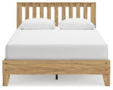 Bermacy Queen Platform Panel Bed