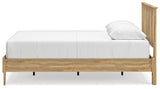 Bermacy Queen Platform Panel Bed