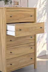 Bermacy Light Brown Chest Of Drawers