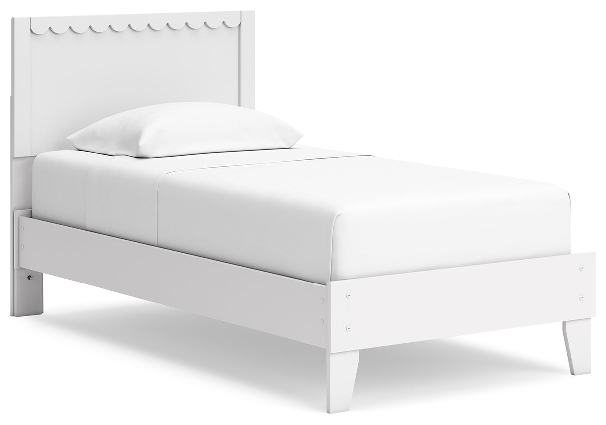 Hallityn Twin Panel Platform Bed