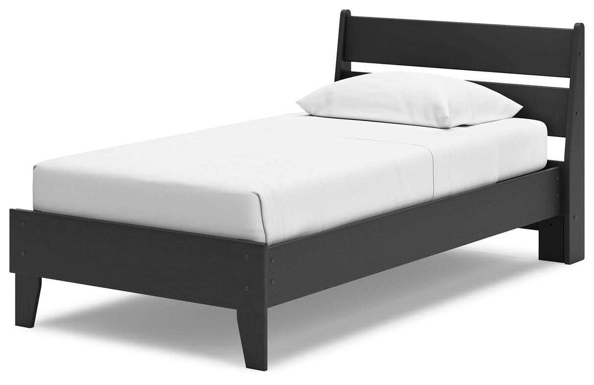 Socalle Twin Panel Platform Bed