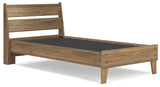 Deanlow Twin Platform Panel Bed