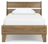 Deanlow Twin Platform Panel Bed