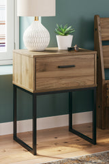 Deanlow Honey Nightstand