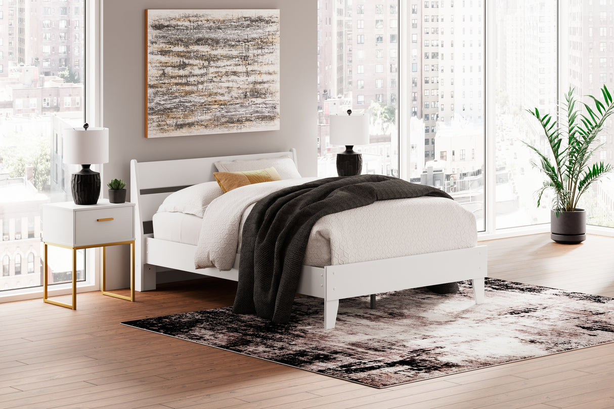 Socalle Full Panel Platform Bed