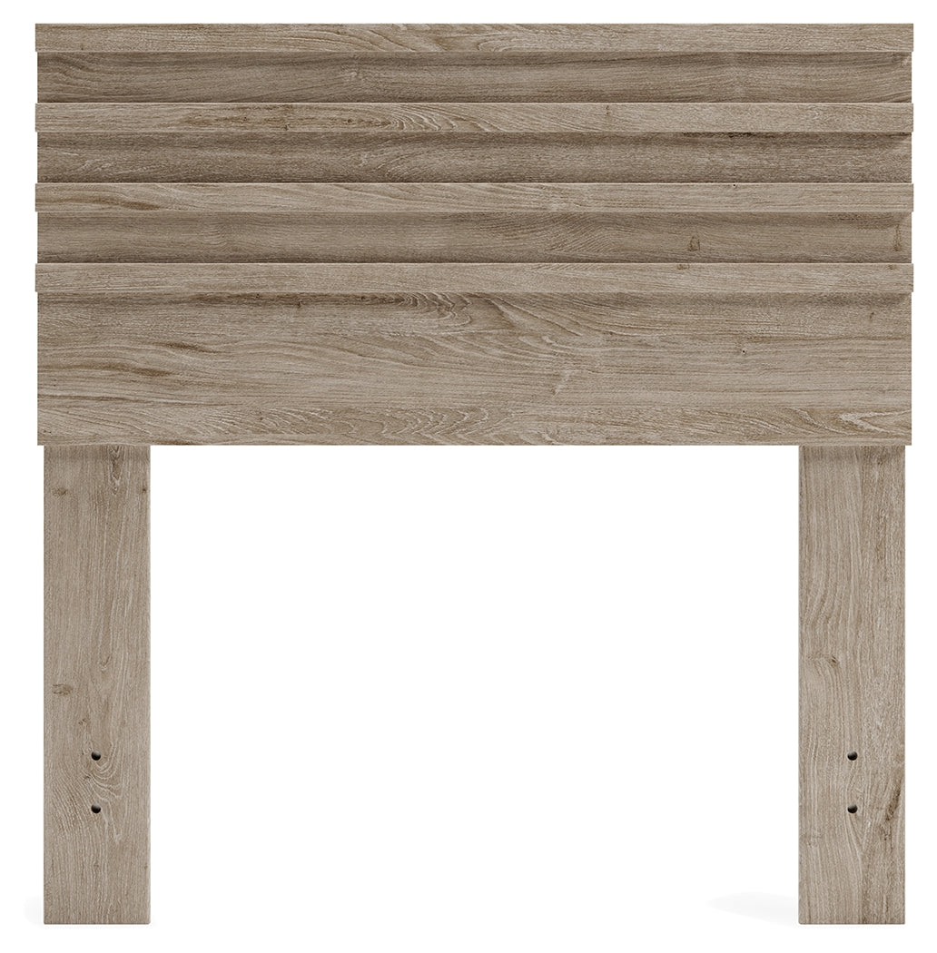 Oliah Natural Twin Panel Headboard