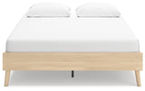 Cabinella Natural Queen Platform Bed