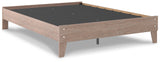 Flannia Gray Queen Platform Bed