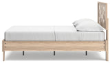 Battelle Full Panel Platform Bed