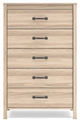 Battelle Tan Chest Of Drawers