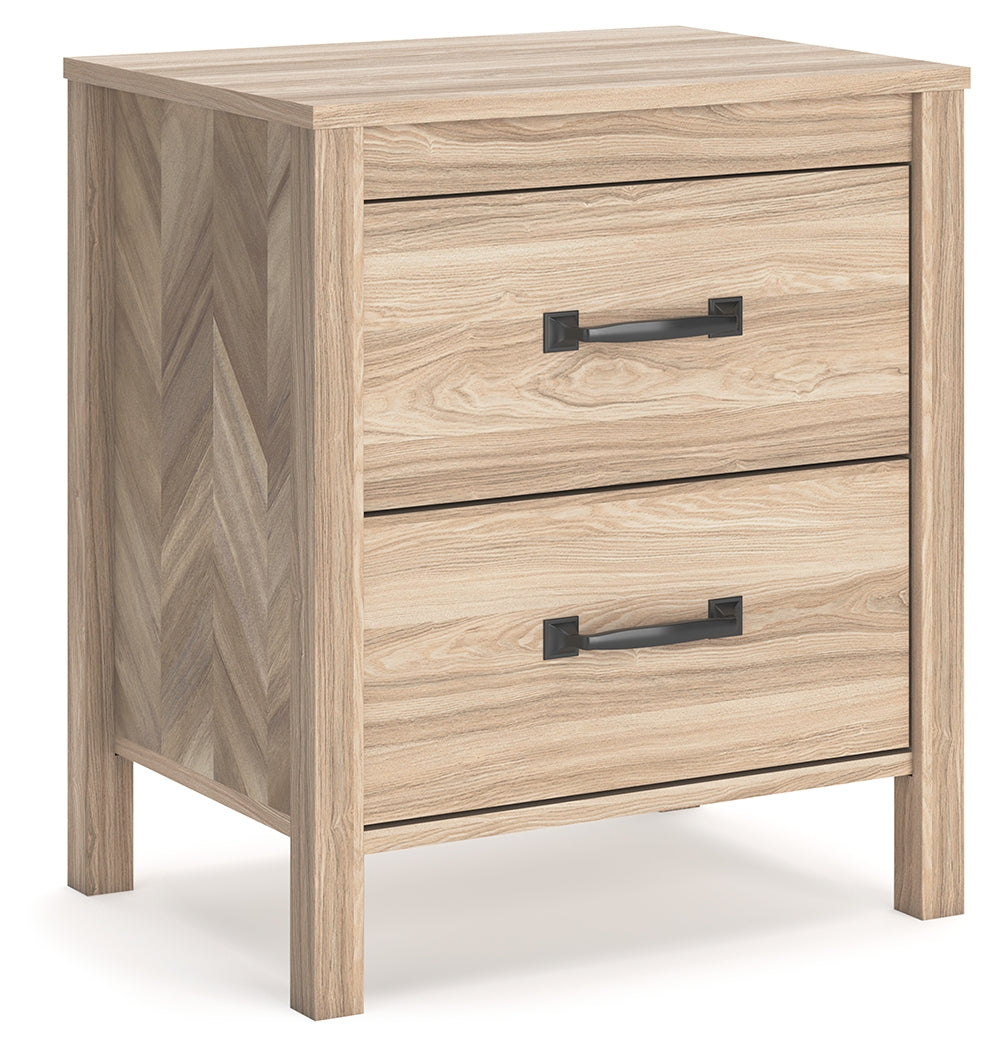 Battelle Tan Nightstand