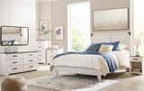 Shawburn Whitewash/Charcoal Gray Dresser