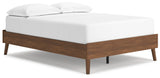 Fordmont Cognac Full Platform Bed