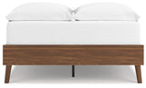 Fordmont Cognac Full Platform Bed