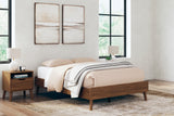 Fordmont Cognac Full Platform Bed