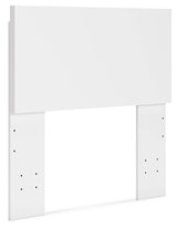 Onita White Twin Panel Headboard