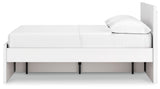 Onita Full Panel Platform Bed with 1 Side Storage