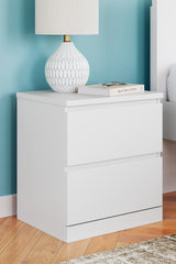 Onita White Nightstand