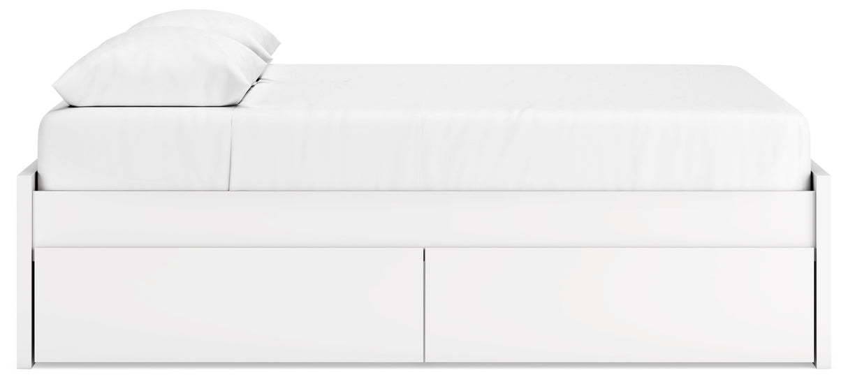 Onita Queen Platform Bed with 2 Side Storage