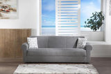 Elita S Love Seat (Diego Gray)  2 Pieces