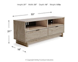 Oliah Natural Medium Tv Stand