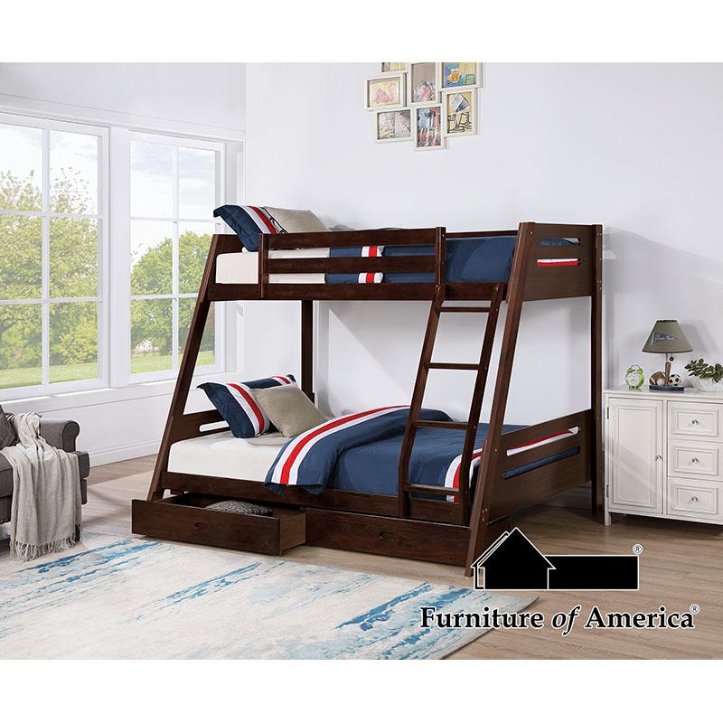 Emilee Espresso Bed