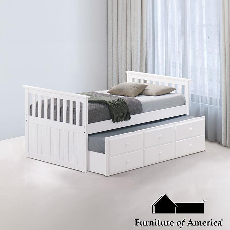 Clemens White Bed