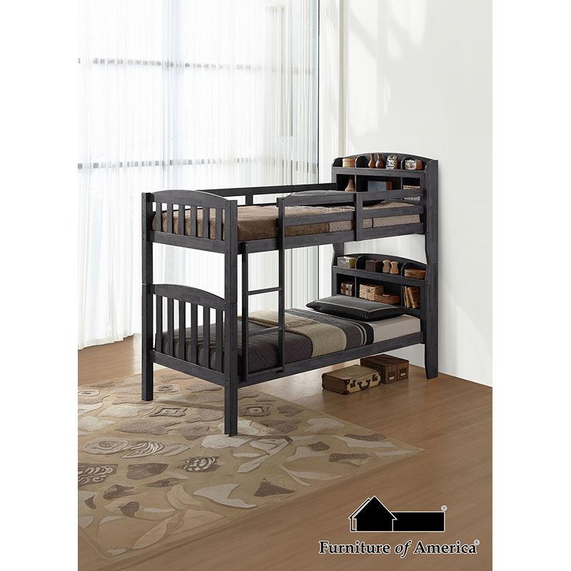 Stutsman Stain Gray Bed