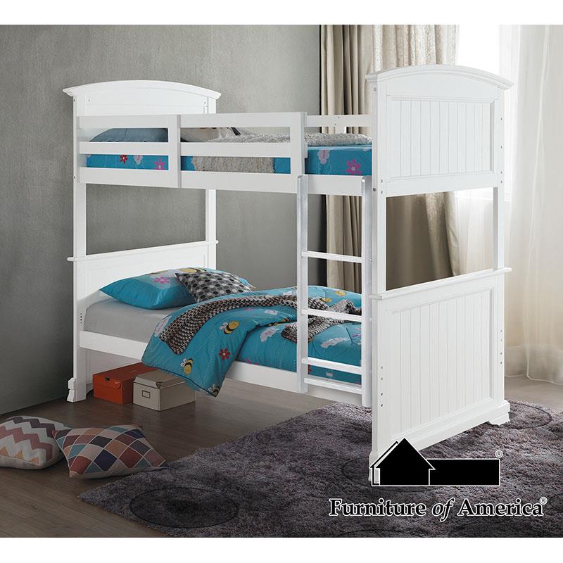 Albano White Bed