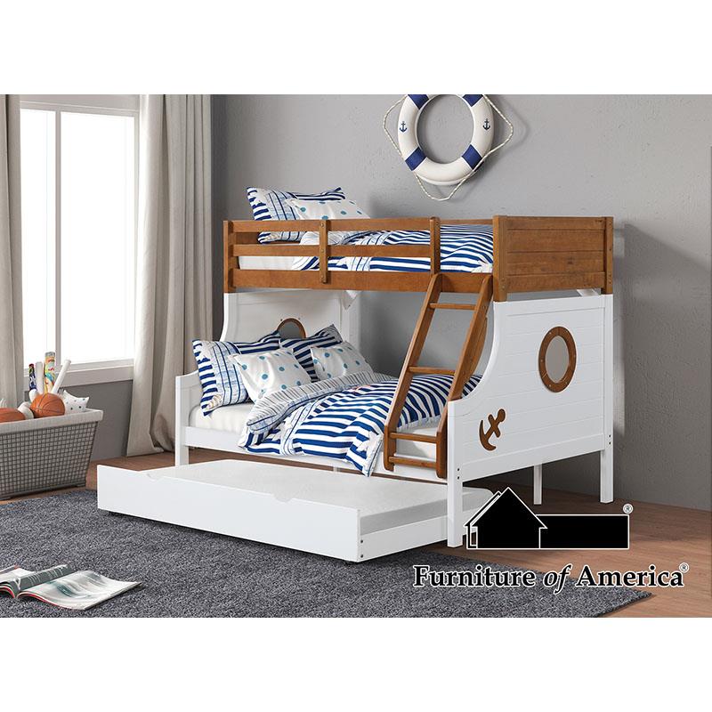 Nautia Oak/White Bunk Bed