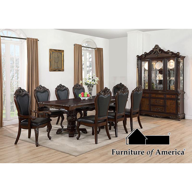 Manzanita Dark Cherry Dining Set 9 Piece