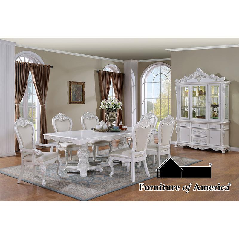 Manzanita White Dining Set 7 Piece