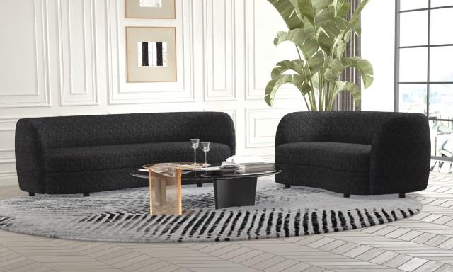 Versoix Black Upholstery Set