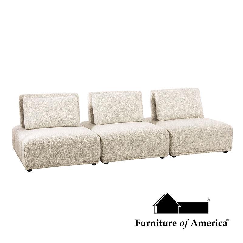 Stavanger Beige 3-Seater