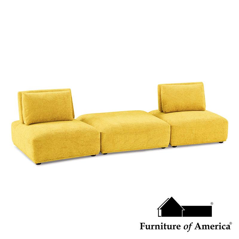 Stavanger Yellow 2-Seater