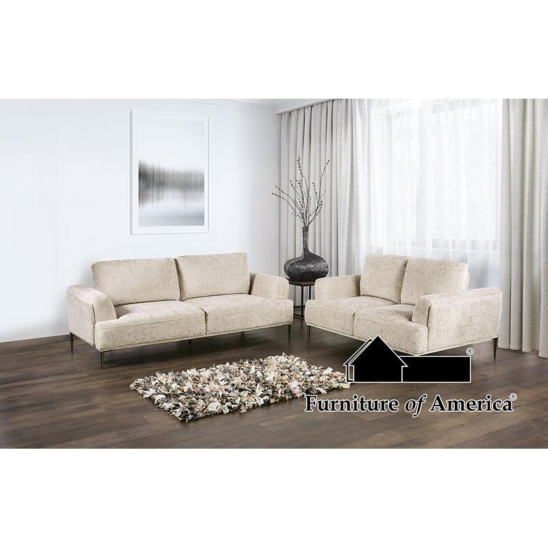 Gladbach Light Brown Upholstery Set