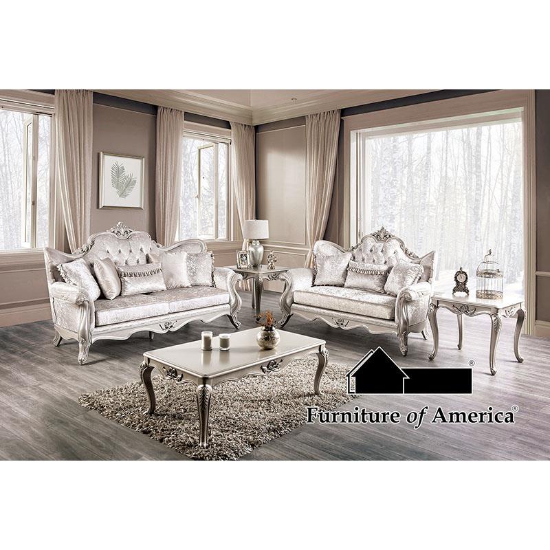 Acapulco Off-White Upholstery Set 2 Piece