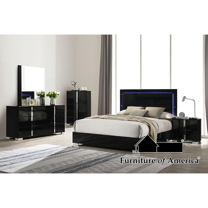 Sinistra Piano Black Dresser