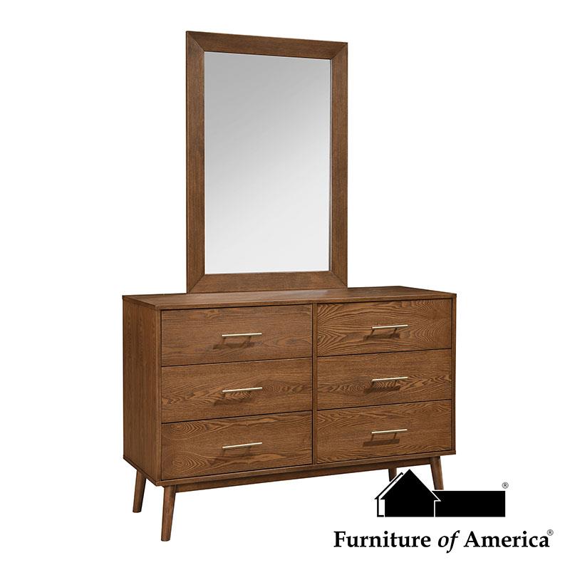 FM7220WN-M Walnut Mirror