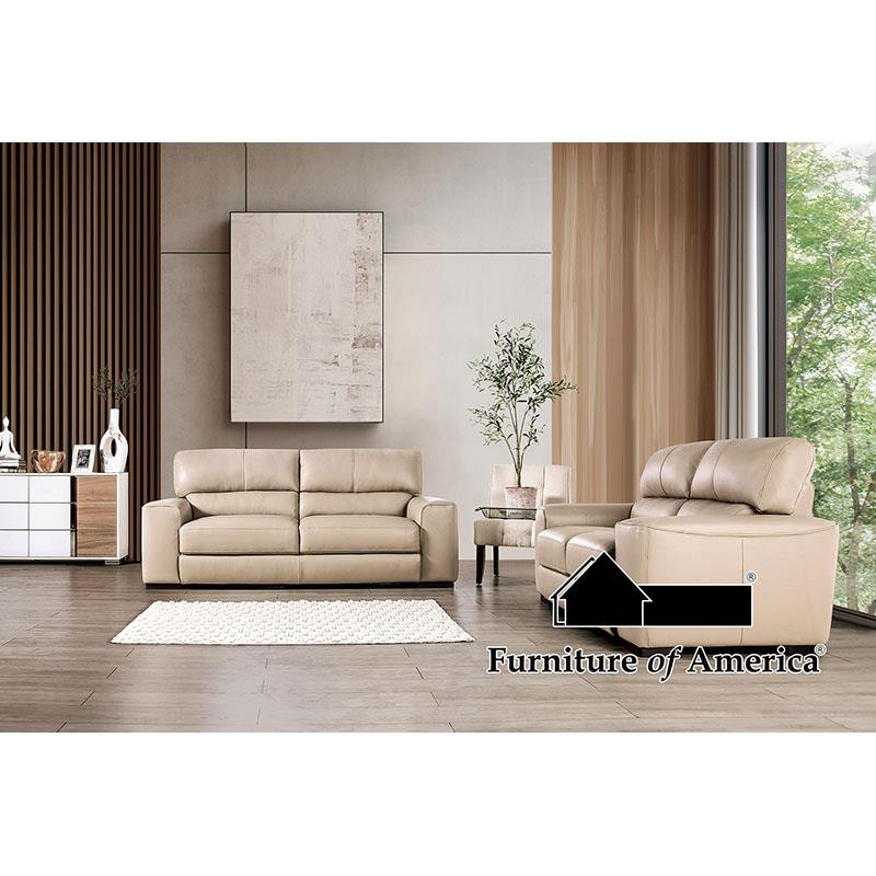 Marsicano Taupe Upholstery Set