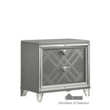 Emmeline Silver Night Stand