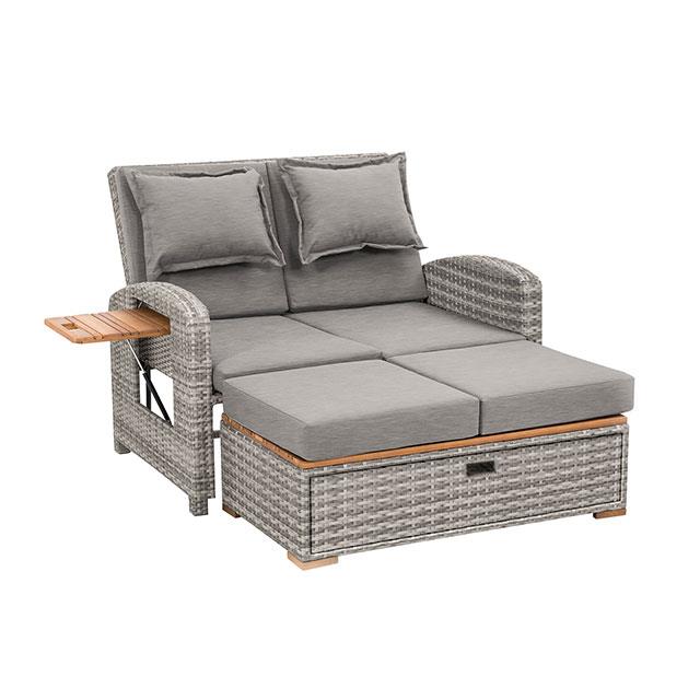 Bahia Tobago Gray Chaise